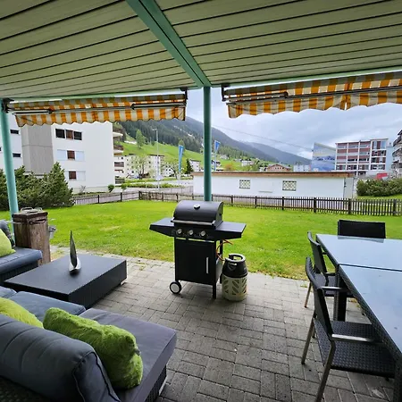 4 115m2 Gartenwohnung An Der Jakobshorn Talstation Neben Wander- Und Mountainbikeparadise Apartment Davos