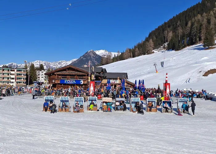 Fuer 8 Pers Neben Talstation Jakobshorn Skipiste 3 Schlafzimmer Privater Garten Vollausgestattete Kueche Appartement *