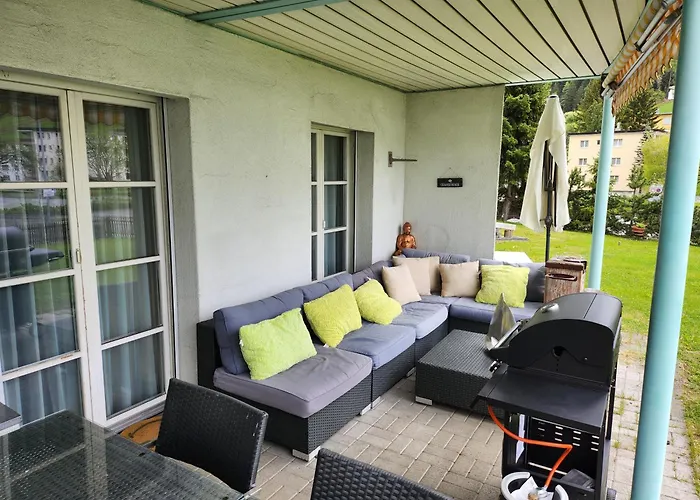 Für 8 Pers Neben Talstation Jakobshorn Und Bolgen 3 Schlafzimmer Privater Garten Vollausgestattete Küche * Davos